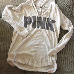 Light weight Victoria secret pink sweatshirt